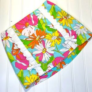 Lilly Pulitzer Tropical Floral Skort Paint By Number Size 10